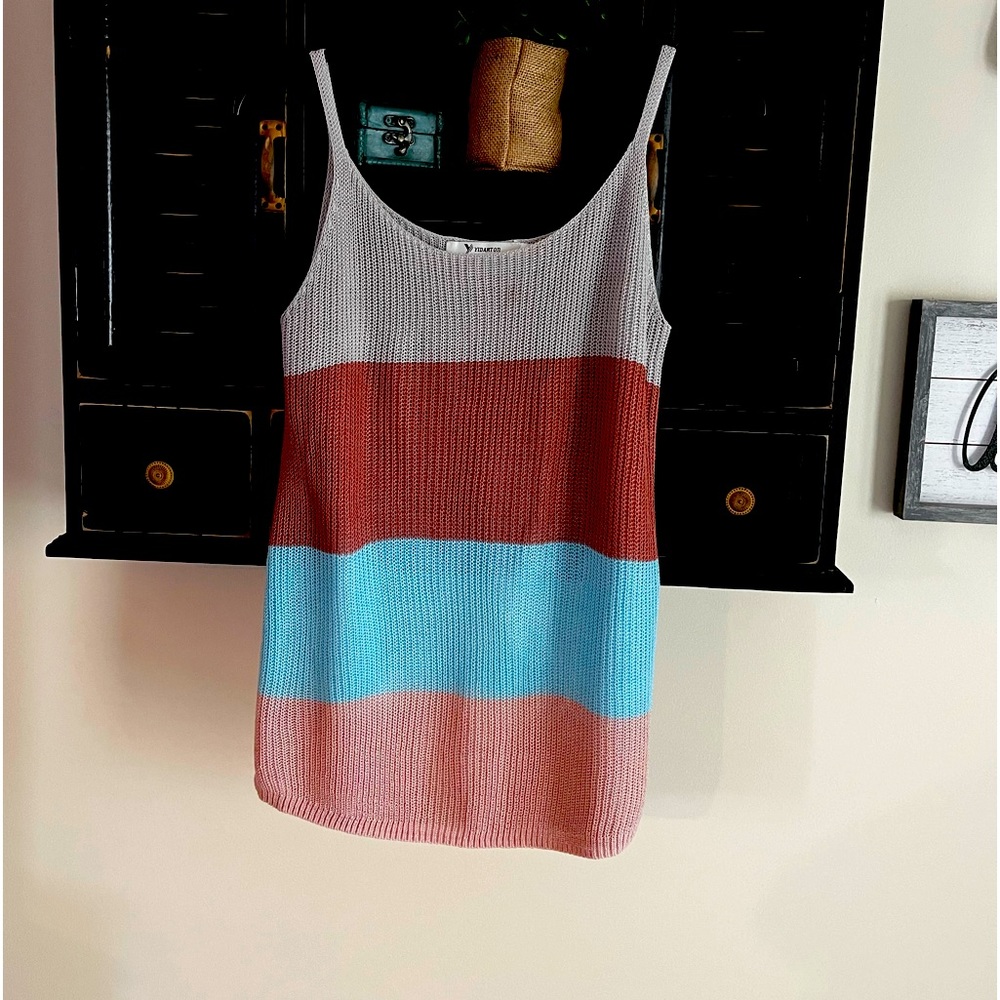 Yidarton sleeveless sweaters tunic size small brand new never worn